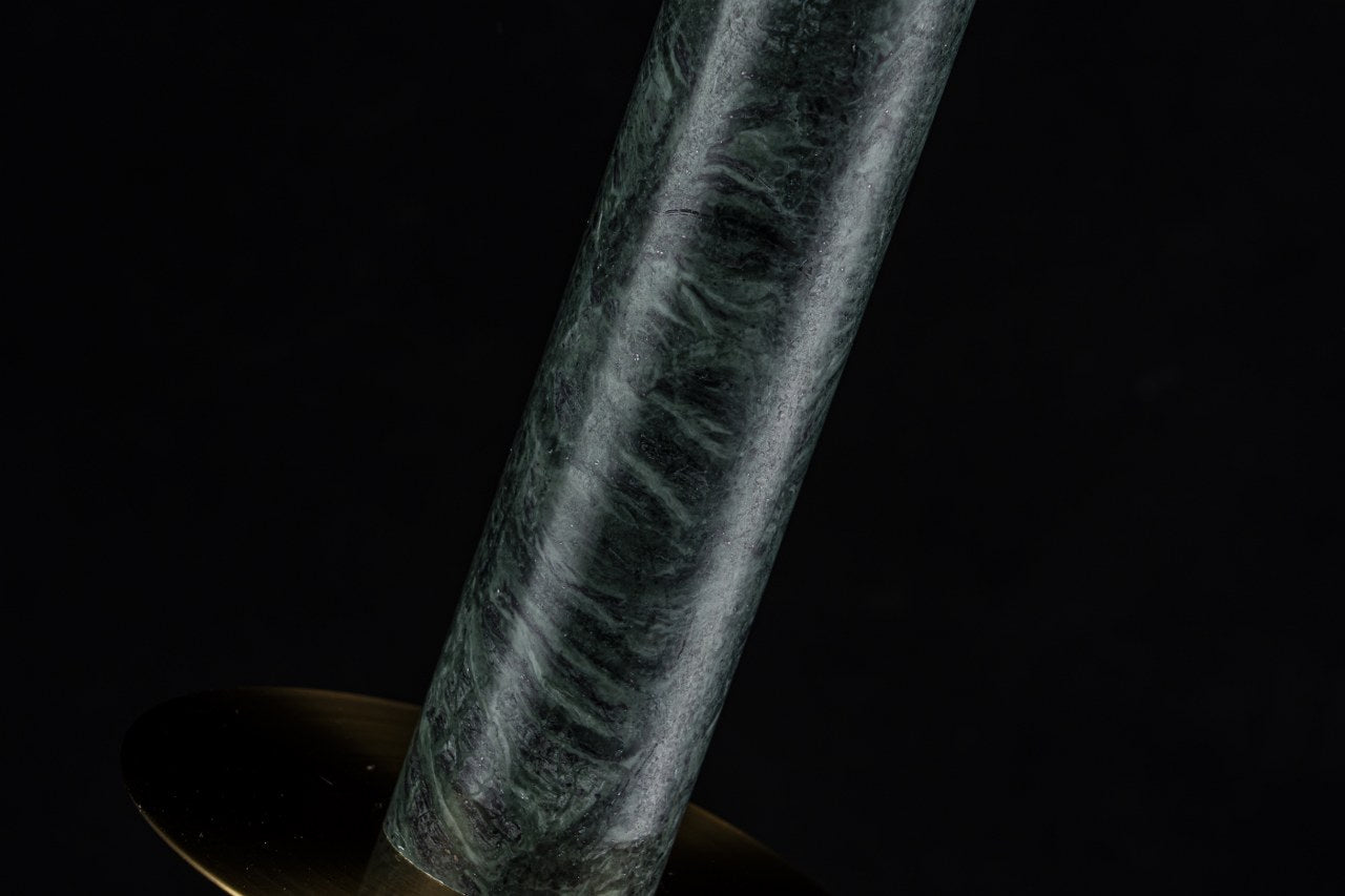 Lampara Colgante De Marmol Verde