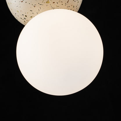 Lampara concrete Beige