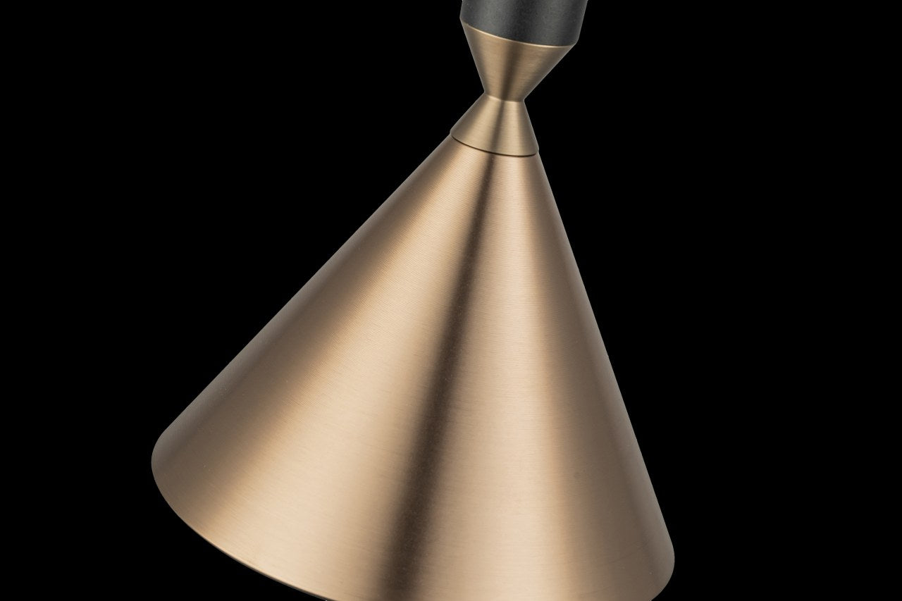 Lampara Colgante Con Un Foco GU10 Bronce