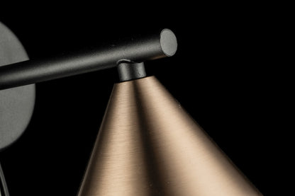 Aplique De Pared Moderno Con Bombilla GU10 Bronce