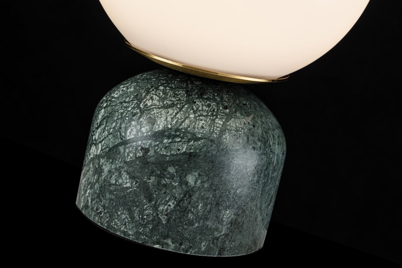Lampara De Mesa de Marmol Moderna Verde