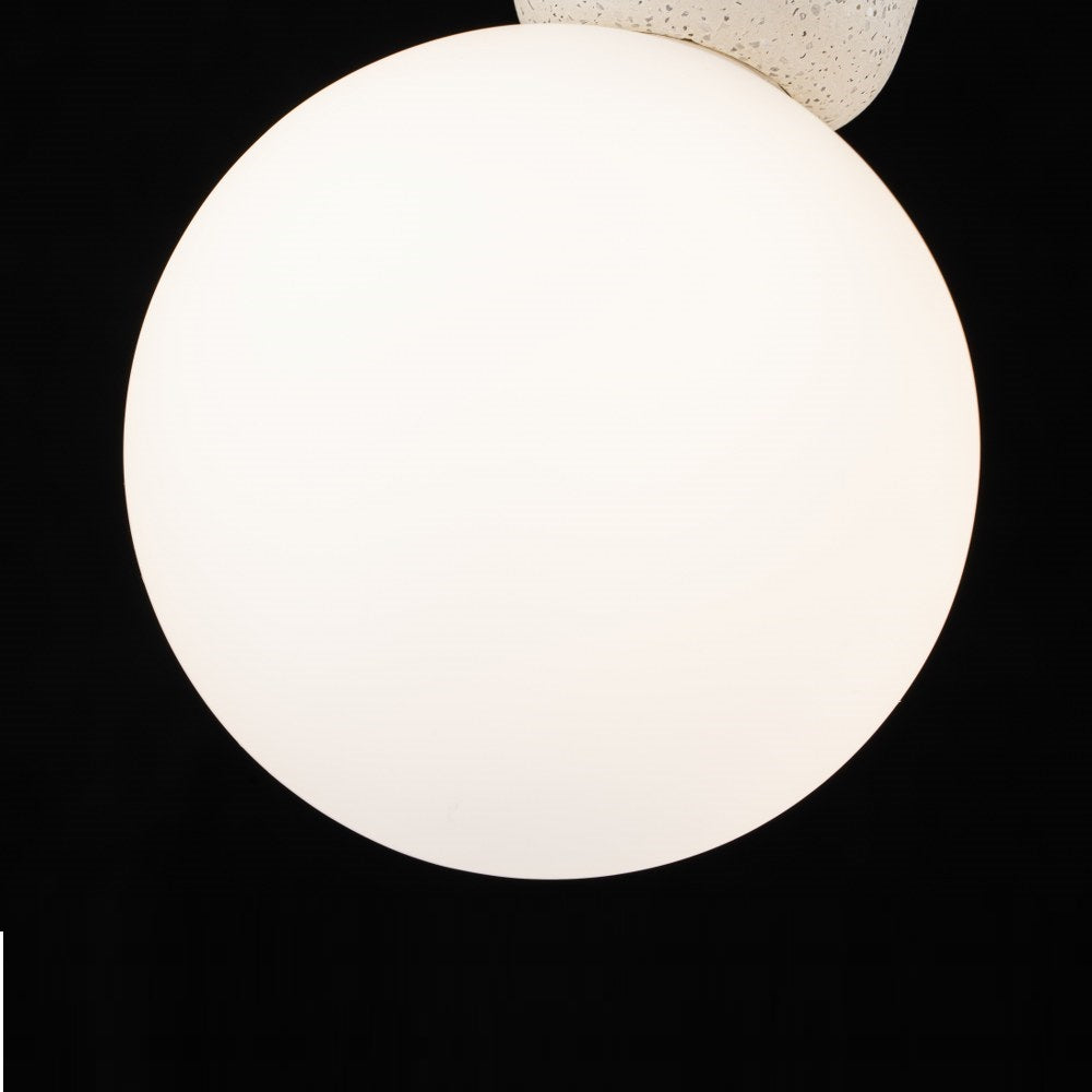 Lampara concrete Blanco