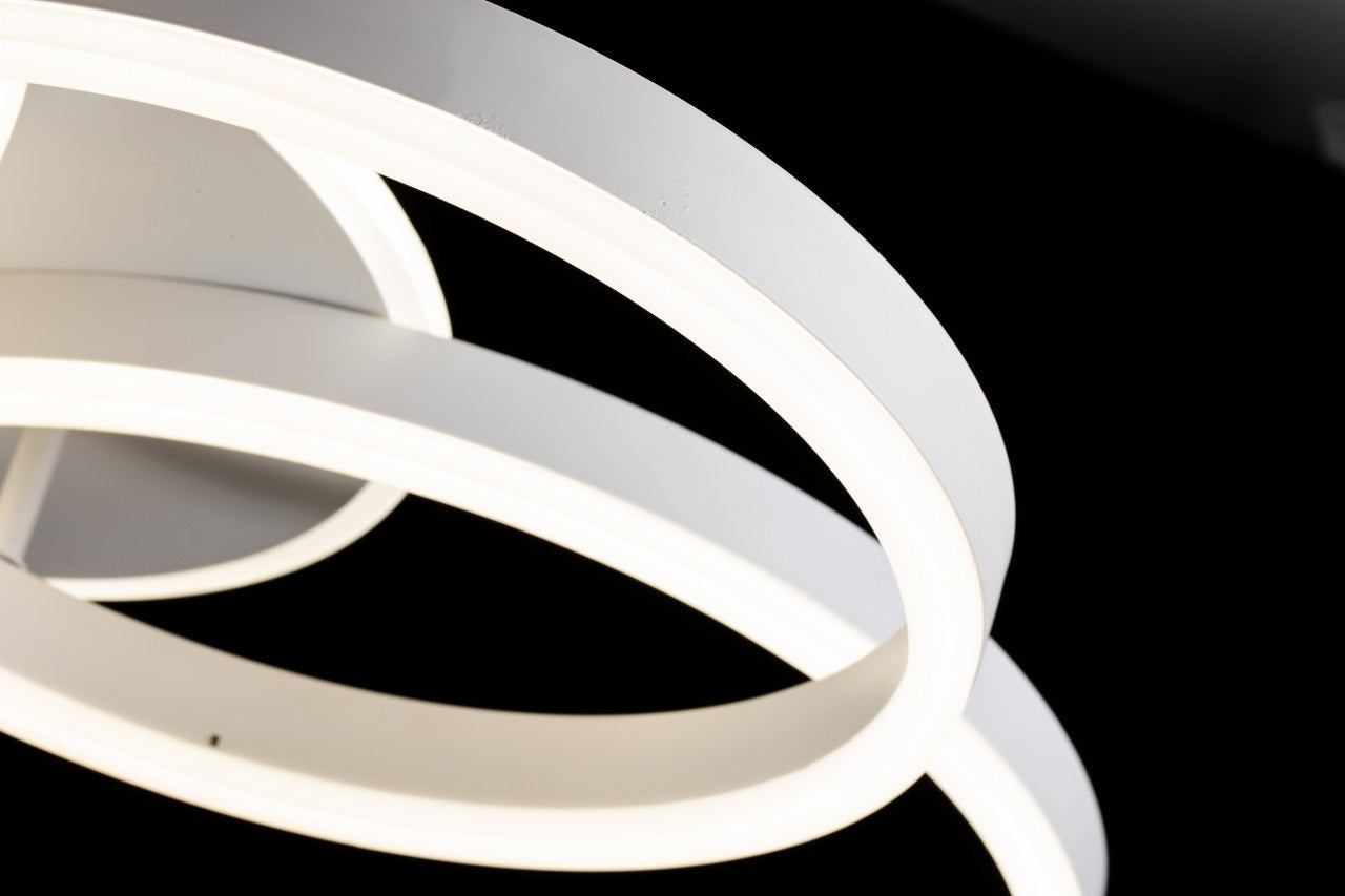 Lampara 4 Aros Led CCT Regulable Blanco