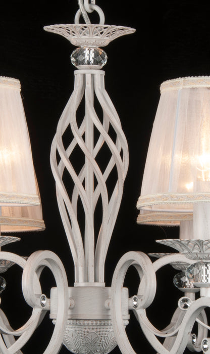 Lámpara de araña GRAZIA WHITE LP290-6