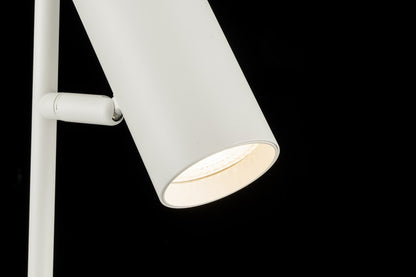 Lampara De Mesa Foco Moderno Blanco