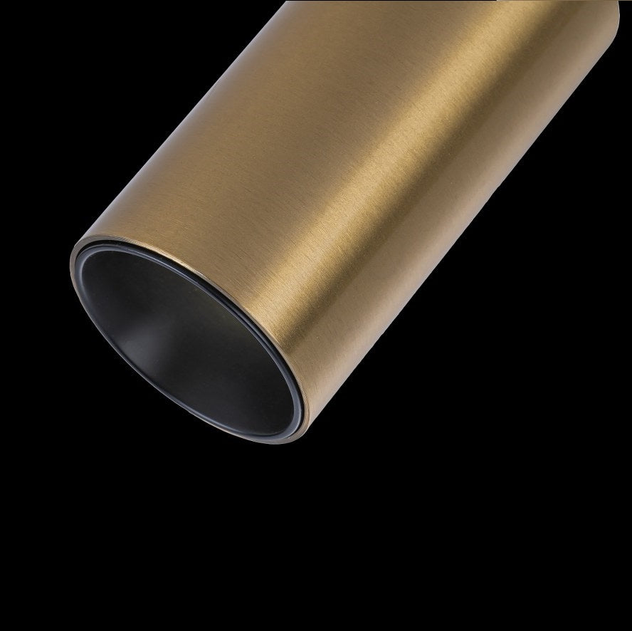 Foco orientable empotrado con LED de color Dorado
