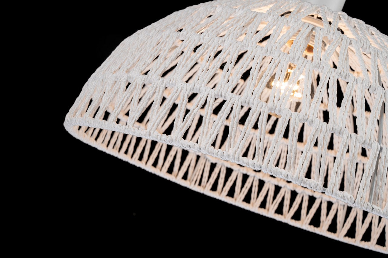 Lampara colgante blanca ECOPAPER - LP5134-D40P