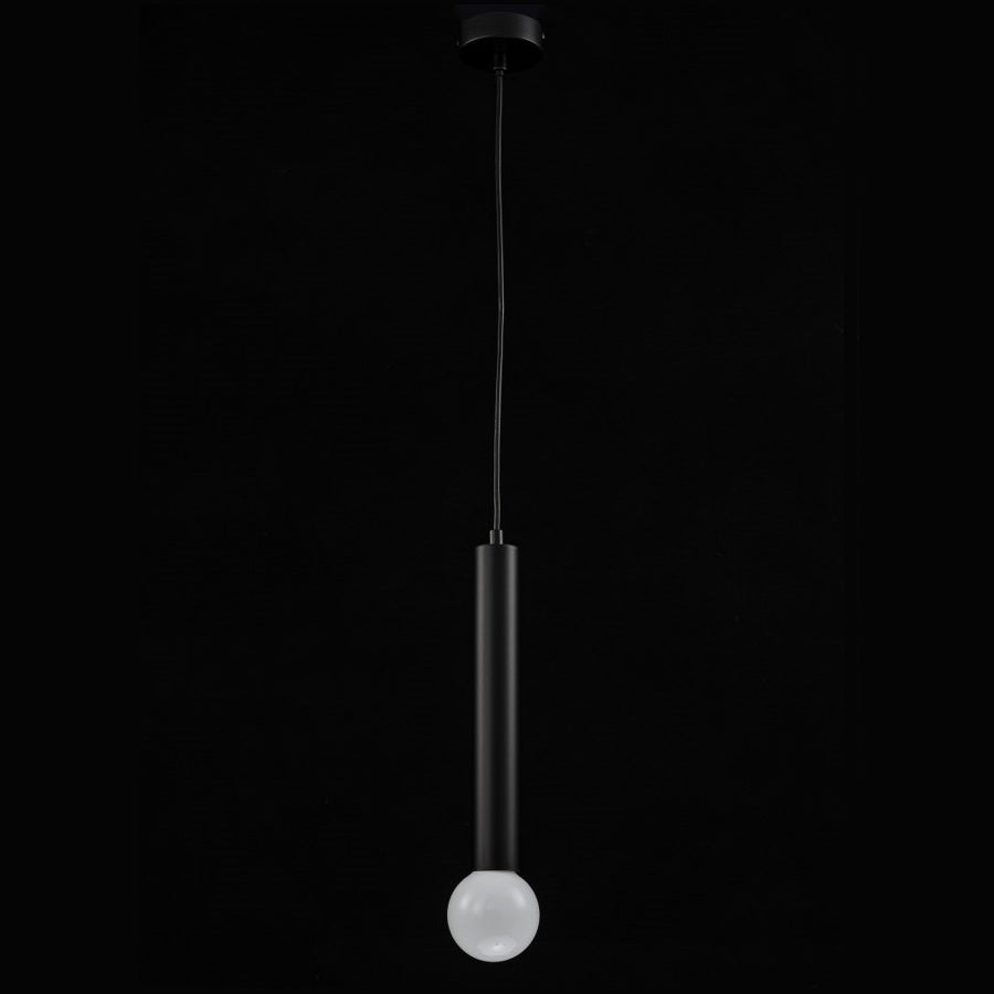 Lampara Colgante tipo foco E27 Negro