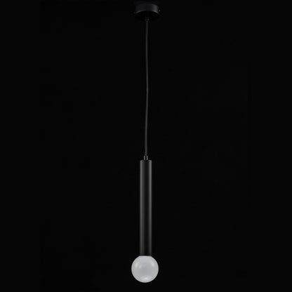 Lampara Colgante tipo foco E27 Negro