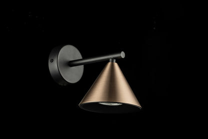 Aplique De Pared Moderno Con Bombilla GU10 Bronce