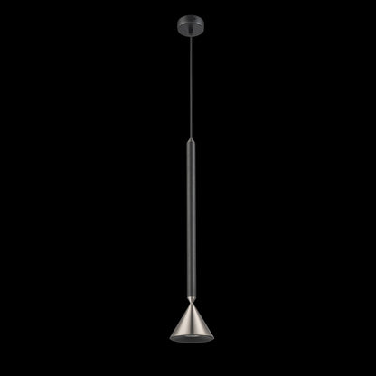 Lampara Colgante Con Un Foco GU10 Gris