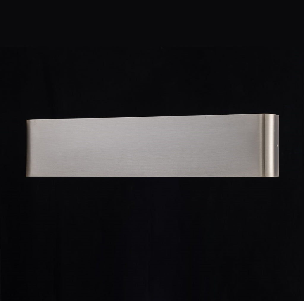 Aplique de pared interior CCT Moderno Minimalista Níquel Satinado