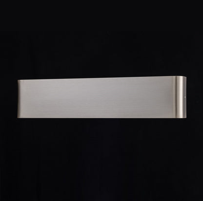 Aplique de pared interior CCT Moderno Minimalista Níquel Satinado