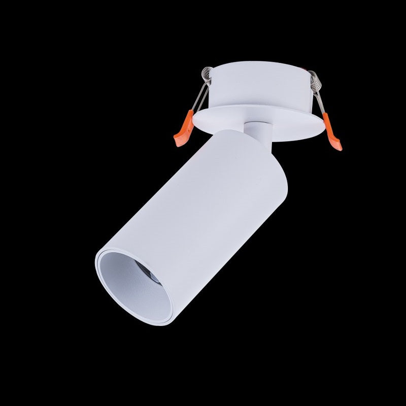 Foco orientable empotrado con LED de color Blanco