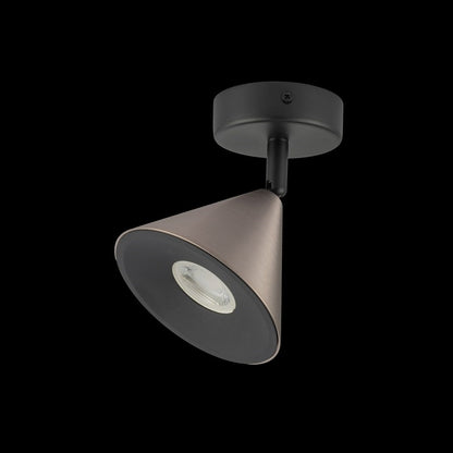 Foco Superficie GU10 Horn Gris