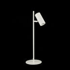Lampara De Mesa Foco Moderno Blanco