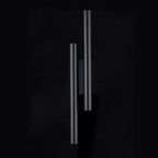 Aplique interior LED 4 bombillas G9 Negro