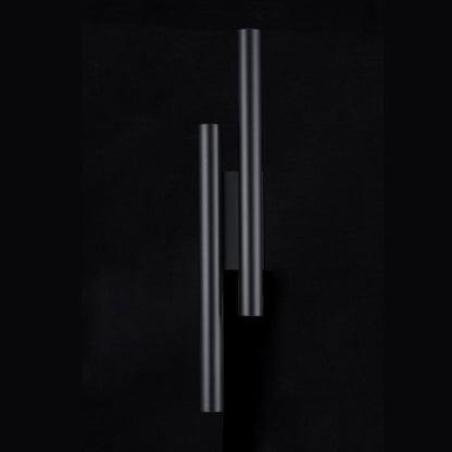 Aplique interior LED 4 bombillas G9 Negro