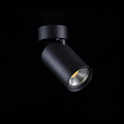 Foco Orientable con bombilla GU10 de color Negro