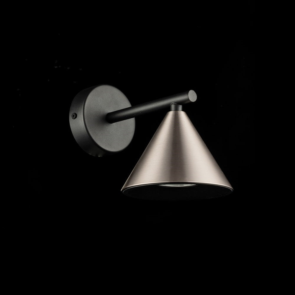 Aplique De Pared Moderno Con Bombilla GU10 Gris