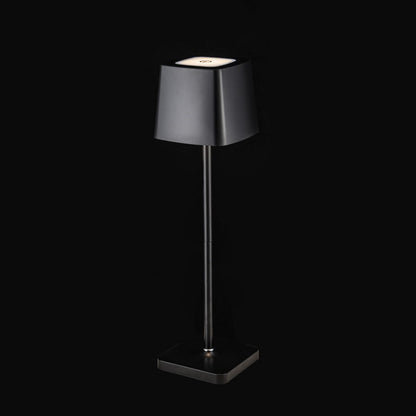 Lampara portátil recargable con led integrado CCT Negro