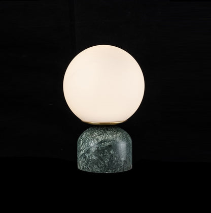 Lampara De Mesa de Marmol Moderna Verde