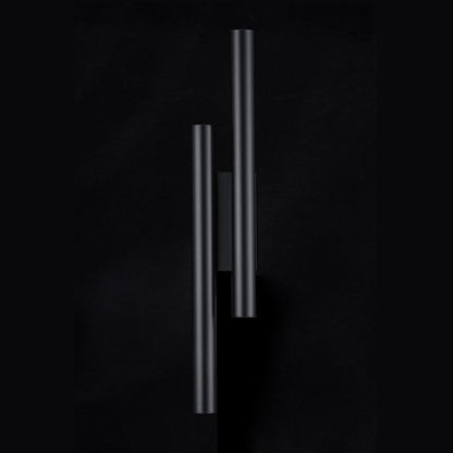 Aplique interior LED 4 bombillas G9 Negro