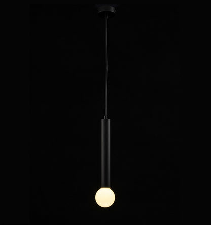 Lampara Colgante tipo foco E27 Negro