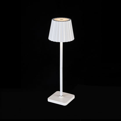 Lampara De Mesa Portatil Con Bateria CCT Blanco
