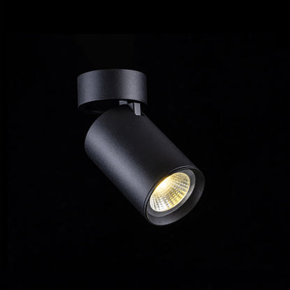 Foco Orientable con bombilla GU10 de color Negro