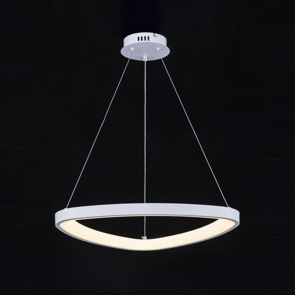 Lámpara Colgante LED Triangular | Negra/Blanca/Dorada CCT | FL6592-D51P