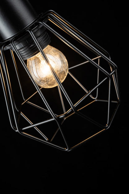 Aplique de pared negro NORTE - LP5068-1W