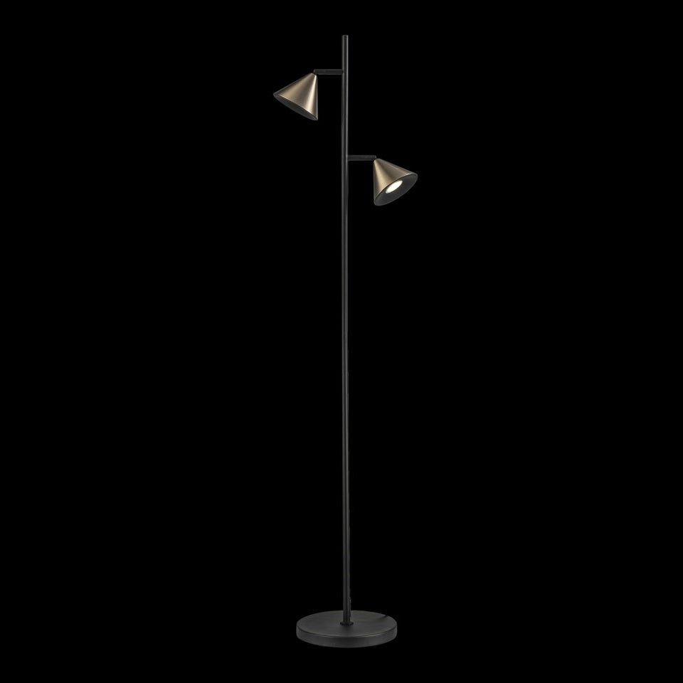 Lampara de Pie Moderna Bronce