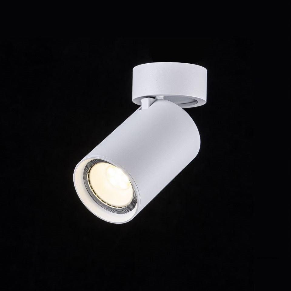 Foco Orientable con bombilla GU10 de color Blanco