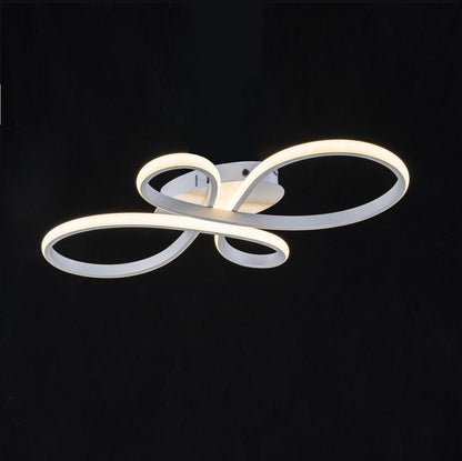 Lámpara de techo LED LOOP Blanca | FL6017-C