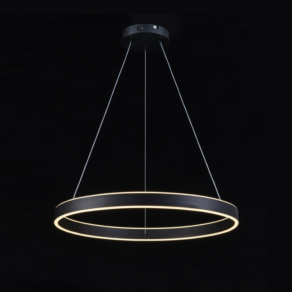 Lámpara Colgante LED Helix | Negro CCT Atenuable - FL6032-1P