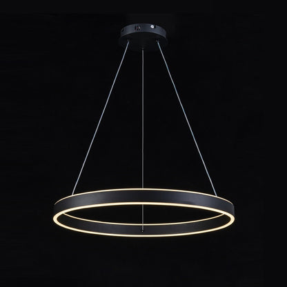 Lámpara Colgante LED Helix | Negro CCT Atenuable - FL6032-1P
