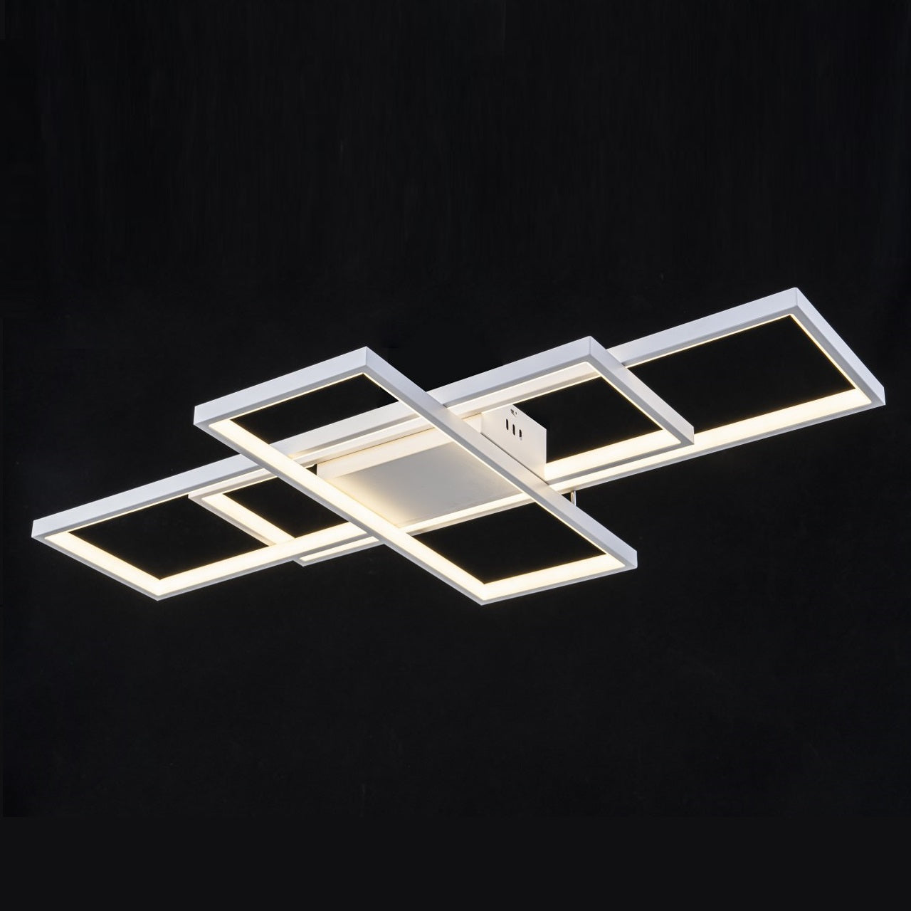 Lámpara LED Aros de Cuadrados CCT | FL6596-C