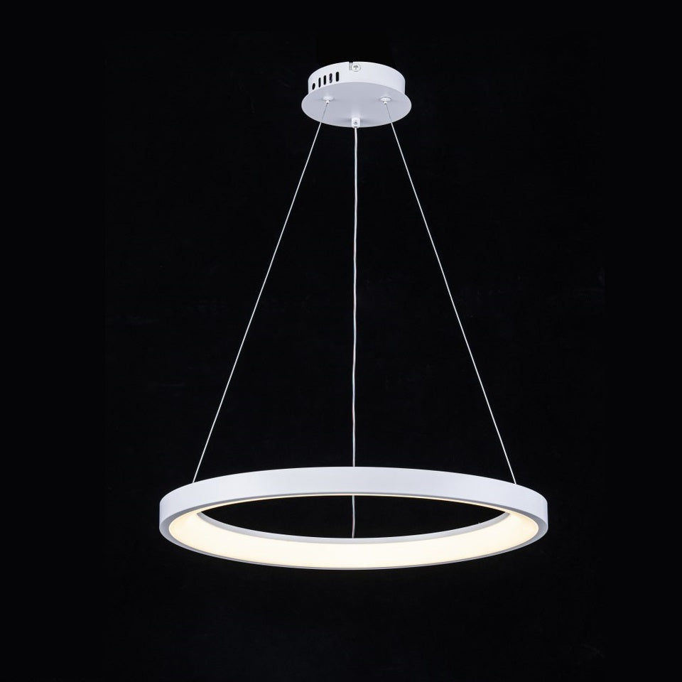 Lámpara Colgante LED Redonda | Negra/Blanca/Dorada CCT | FL6589-D50P