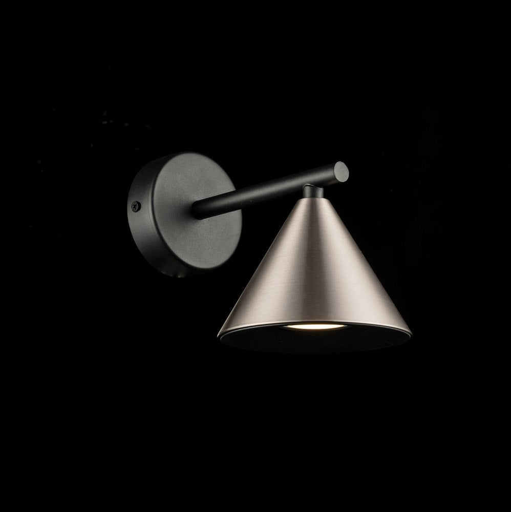 Aplique De Pared Moderno Con Bombilla GU10 Gris