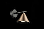 Aplique De Pared Moderno Con Bombilla GU10 Bronce