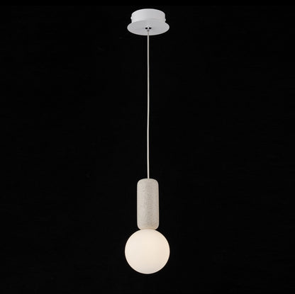 Lampara concrete Blanco