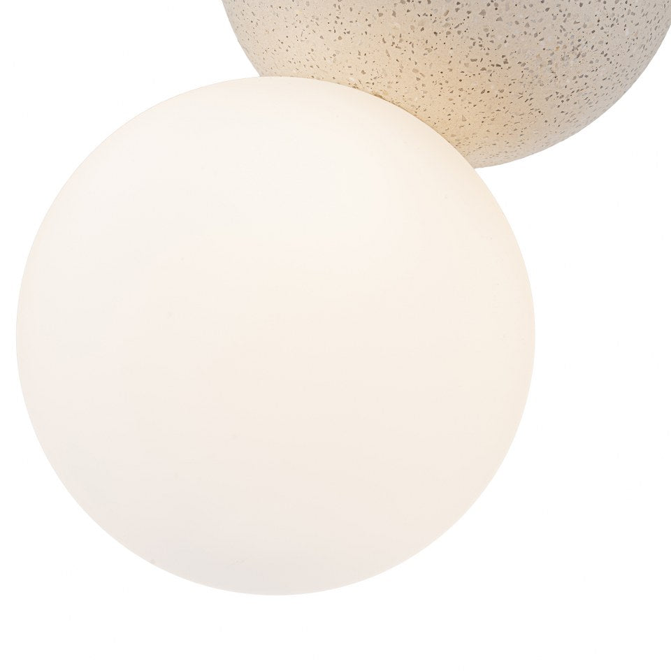 Lampara concrete Blanco