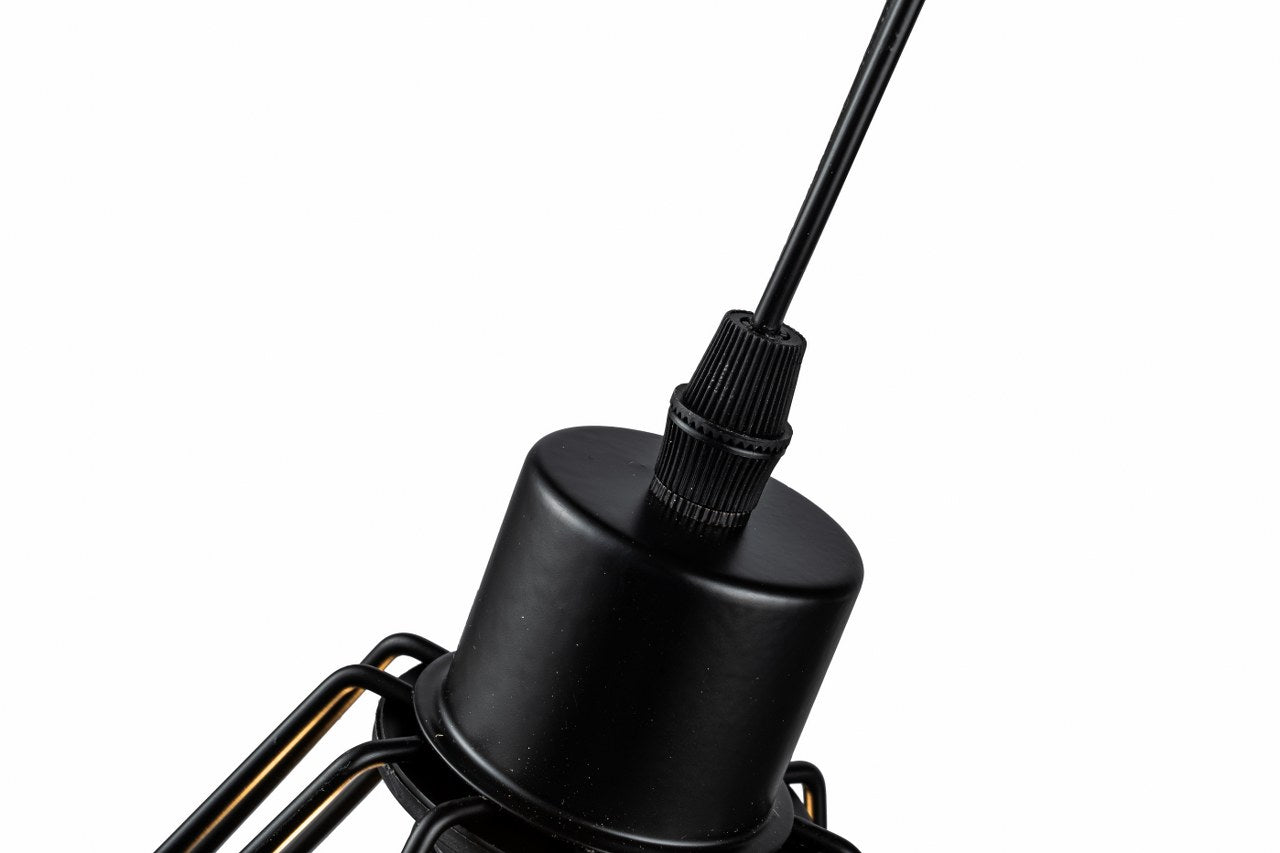 Aplique de pared negro NORTE - LP5068-1W