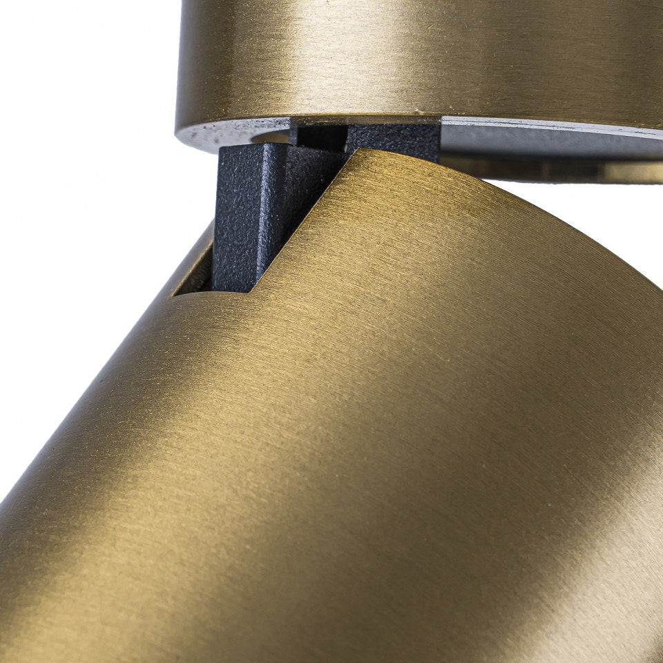 Foco Orientable con bombilla GU10 de color Níquel Satinado