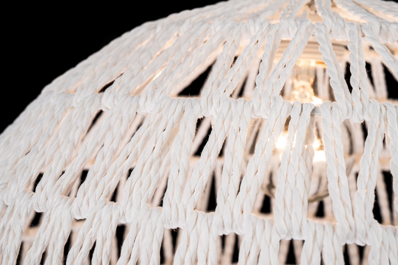 Lampara colgante blanca ECOPAPER - LP5134-D40P