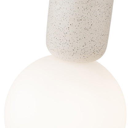 Lampara concrete Blanco