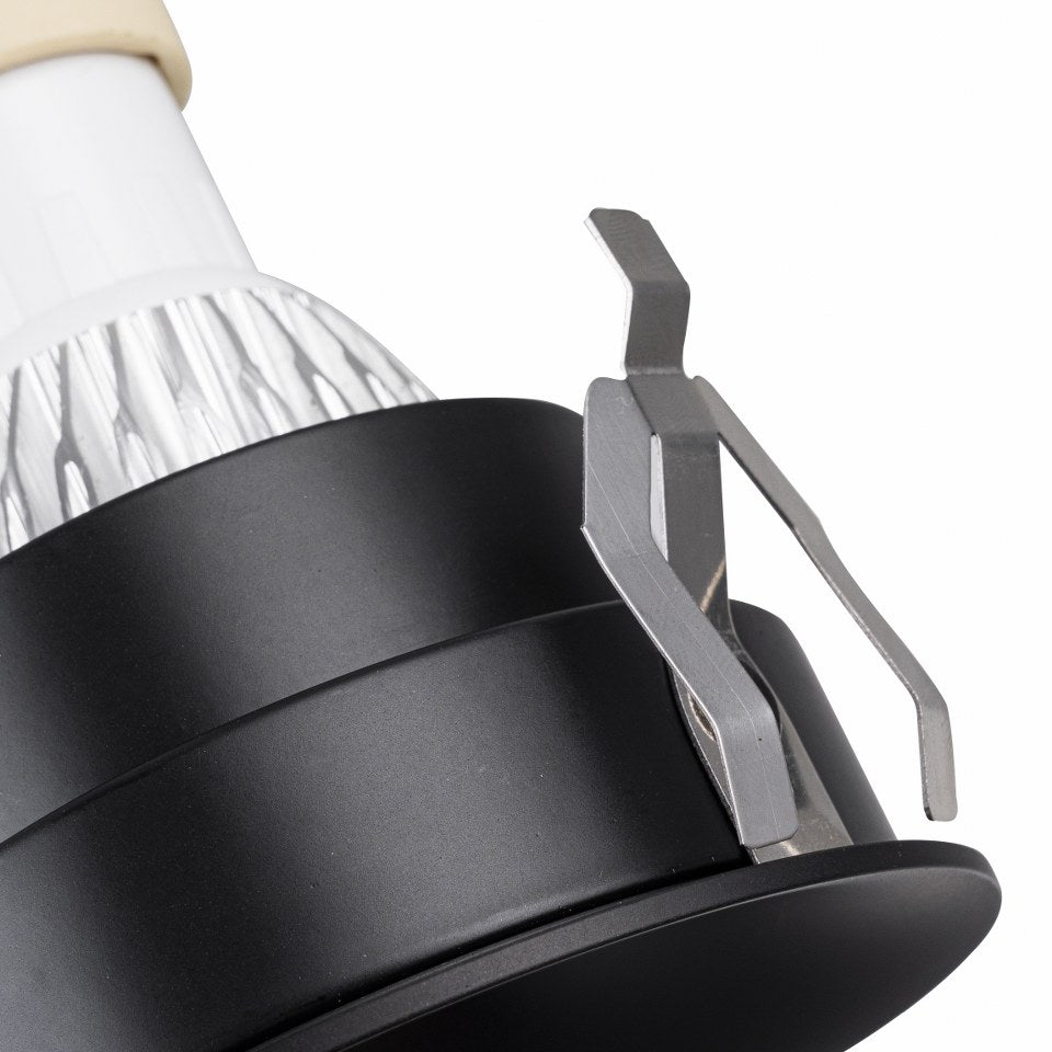 Downlight minimalista moderno Negro