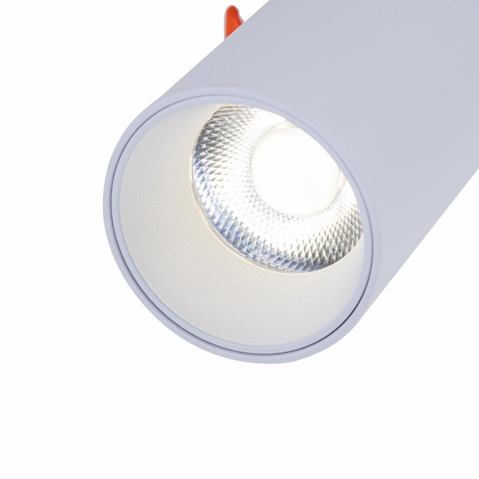 Foco orientable empotrado con LED de color Blanco