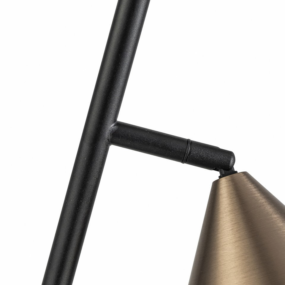 Lampara de Pie Moderna Bronce